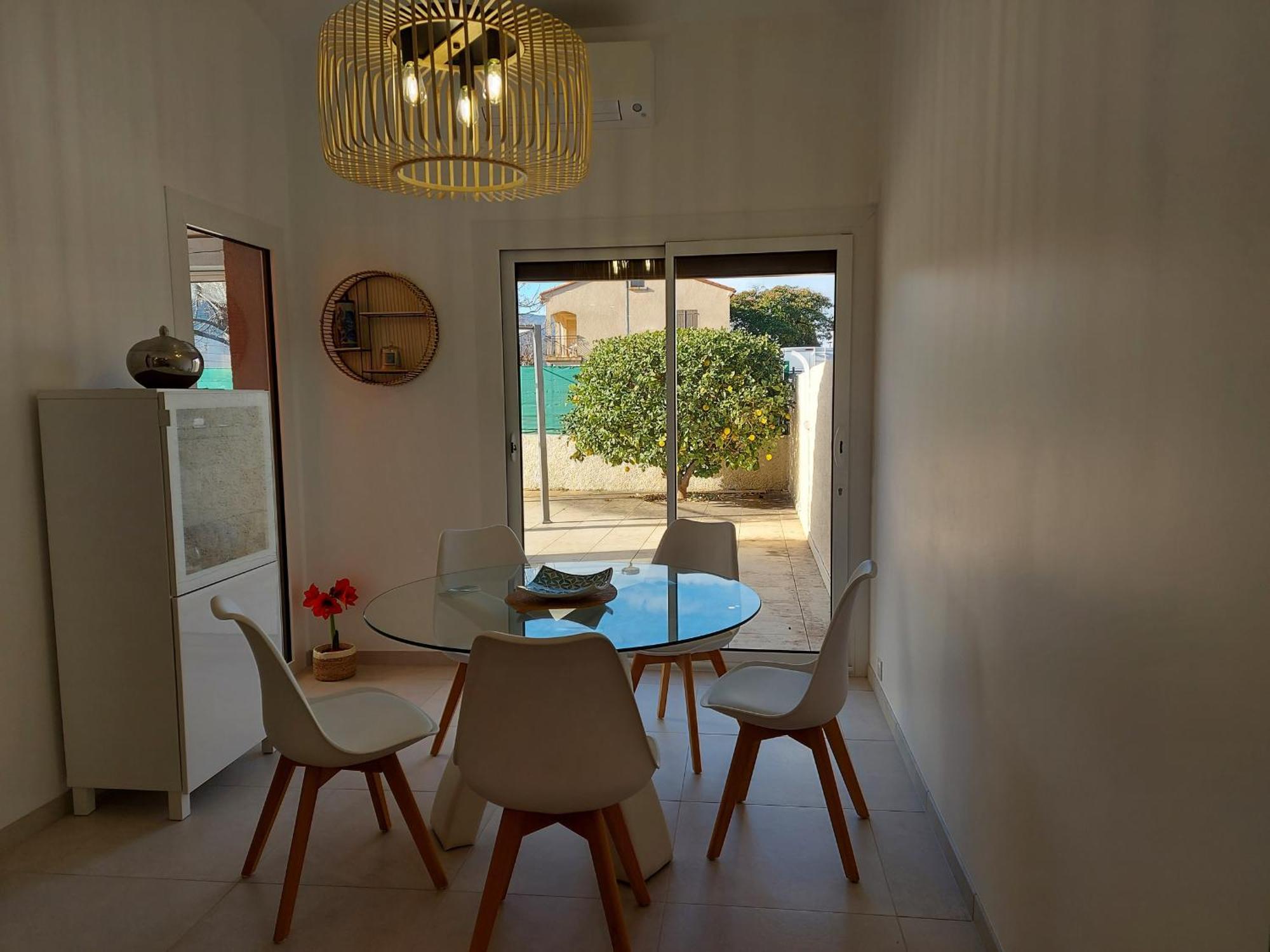 Pavillon 6 Pers A Argeles-Sur-Mer: Piscine, Clim, Parking, Wifi, Proche Plage - Fr-1-776-5 ภายนอก รูปภาพ